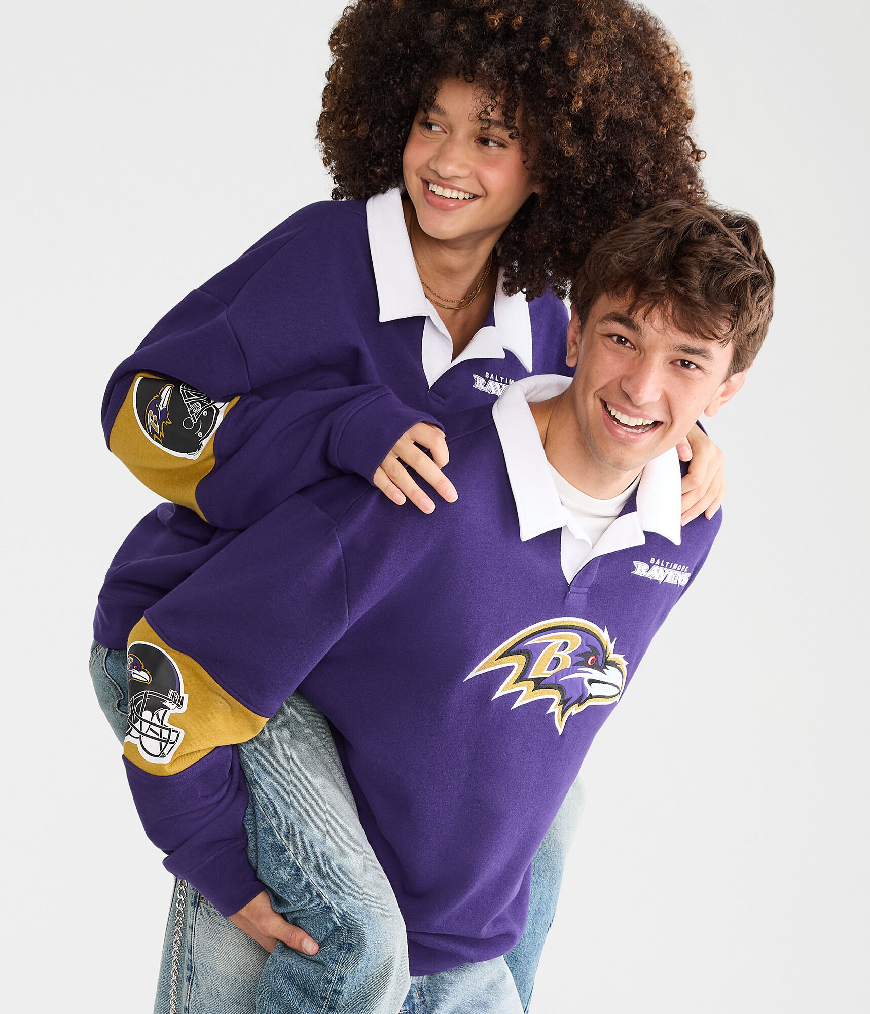 Baltimore Ravens Rugby Sweatshirt