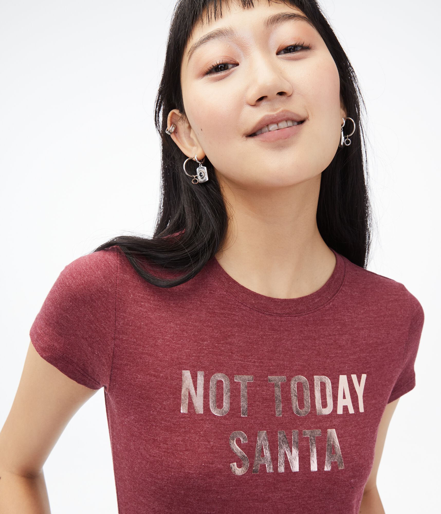 Not Today Santa Graphic Tee