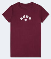 Aero Flower Appliqué Graphic Tee