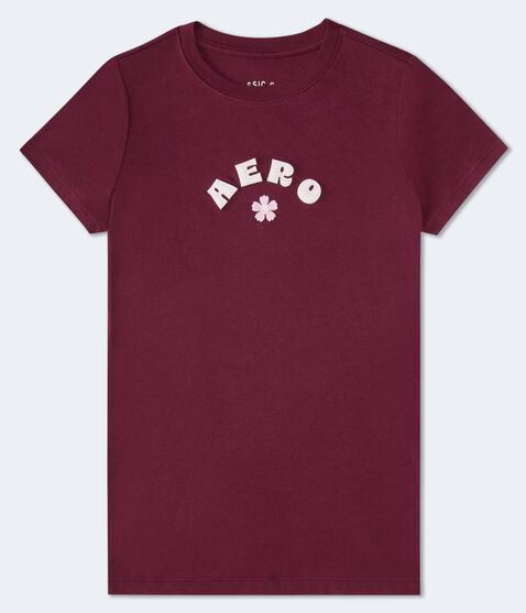 Aero Flower Appliqué Graphic Tee Aero Flower Appliqué Graphic Tee