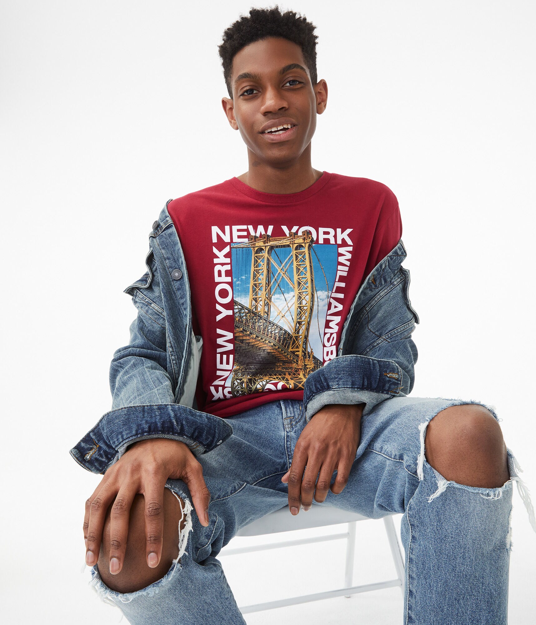 Brooklyn Bridge Graphic Tee