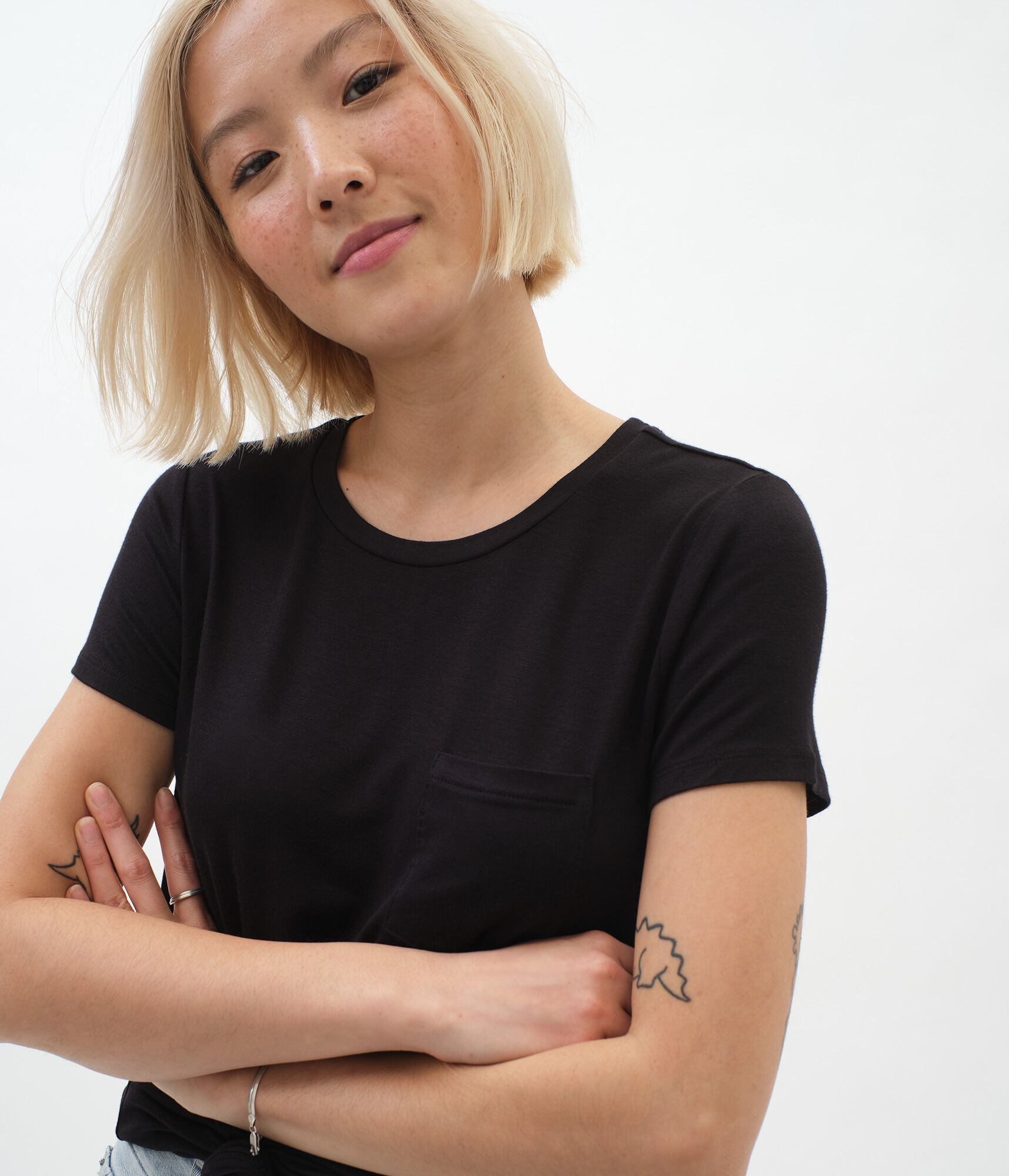 Seriously Soft Pocket Crew Tee