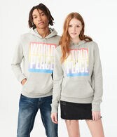 Aero One World Peace Pullover Hoodie