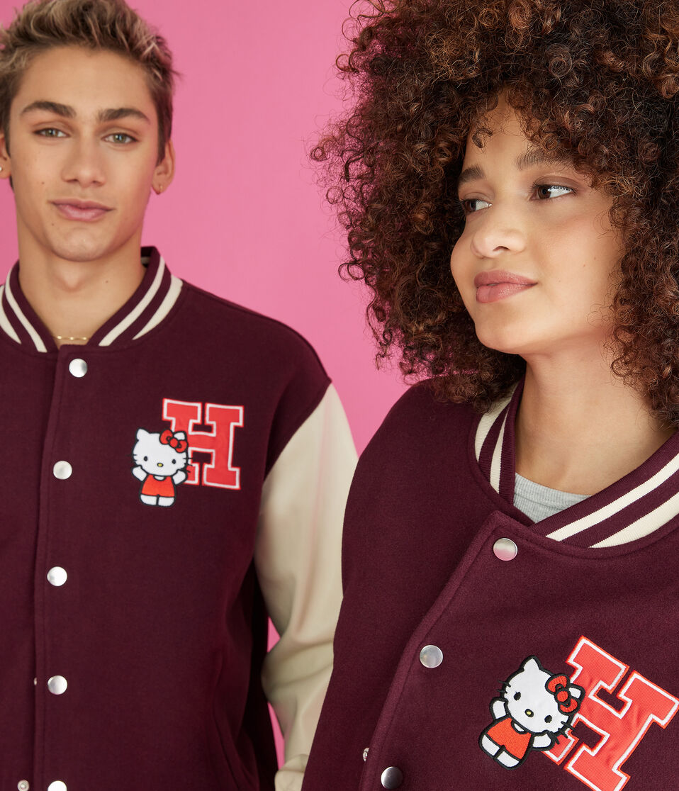 Hello Kitty Varsity Bomber Jacket