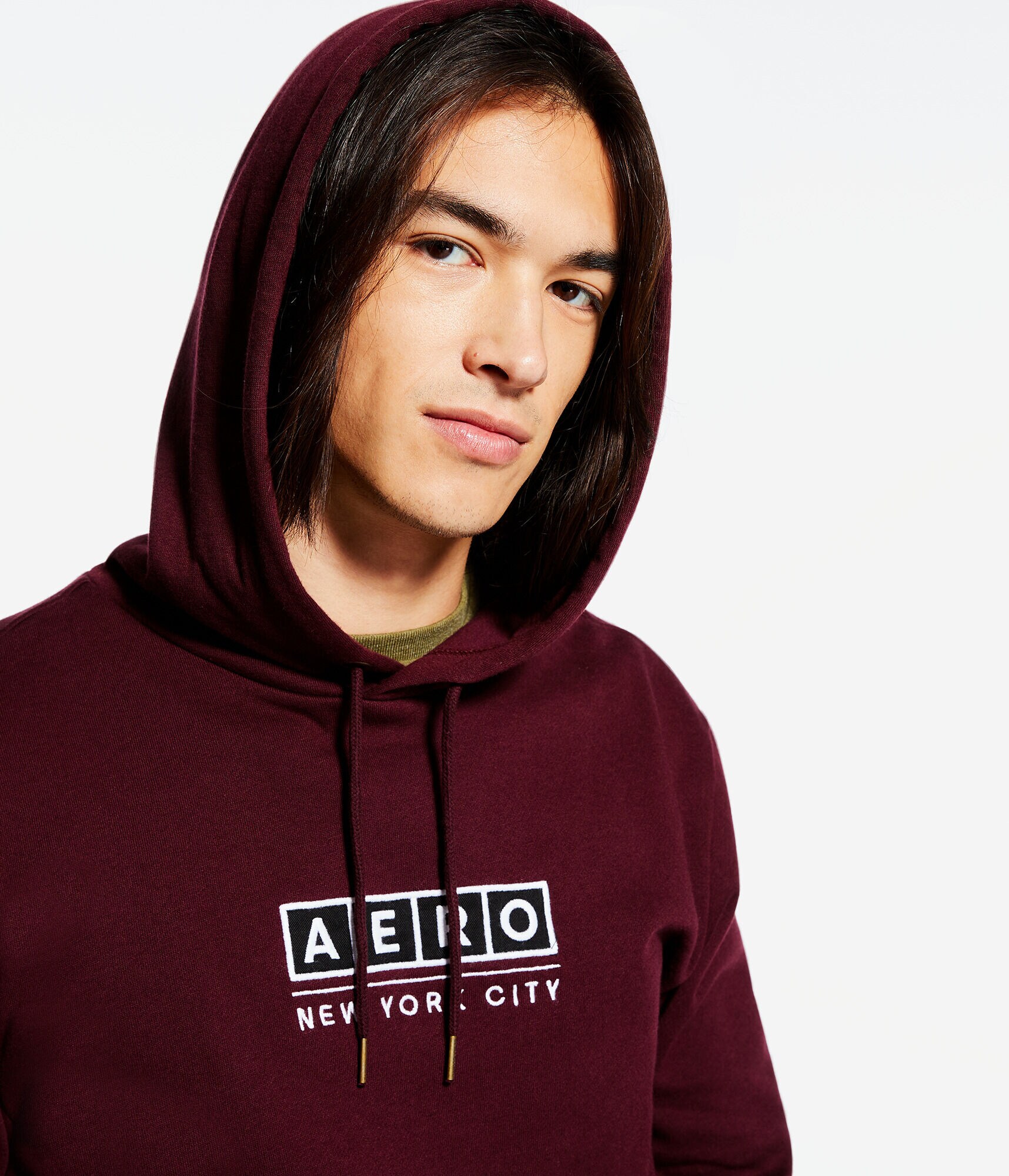 Aero Block Logo Heritage Pullover Hoodie