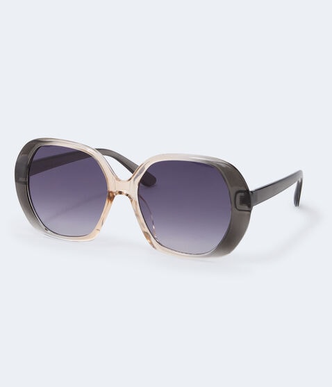 Ombré Rounded Sunglasses Ombré Rounded Sunglasses