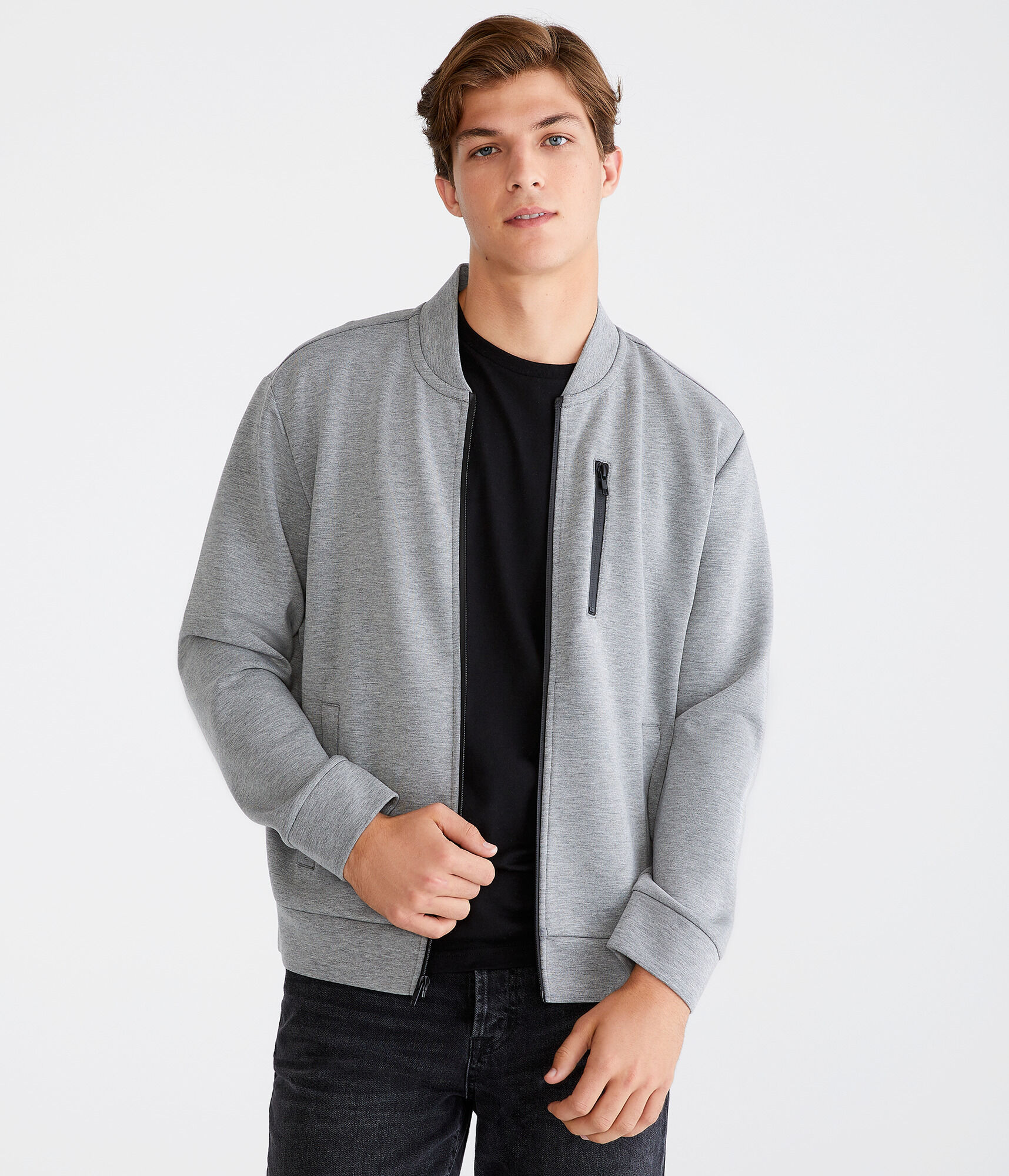 Aero MVMNT Tech Fleece Bomber Jacket