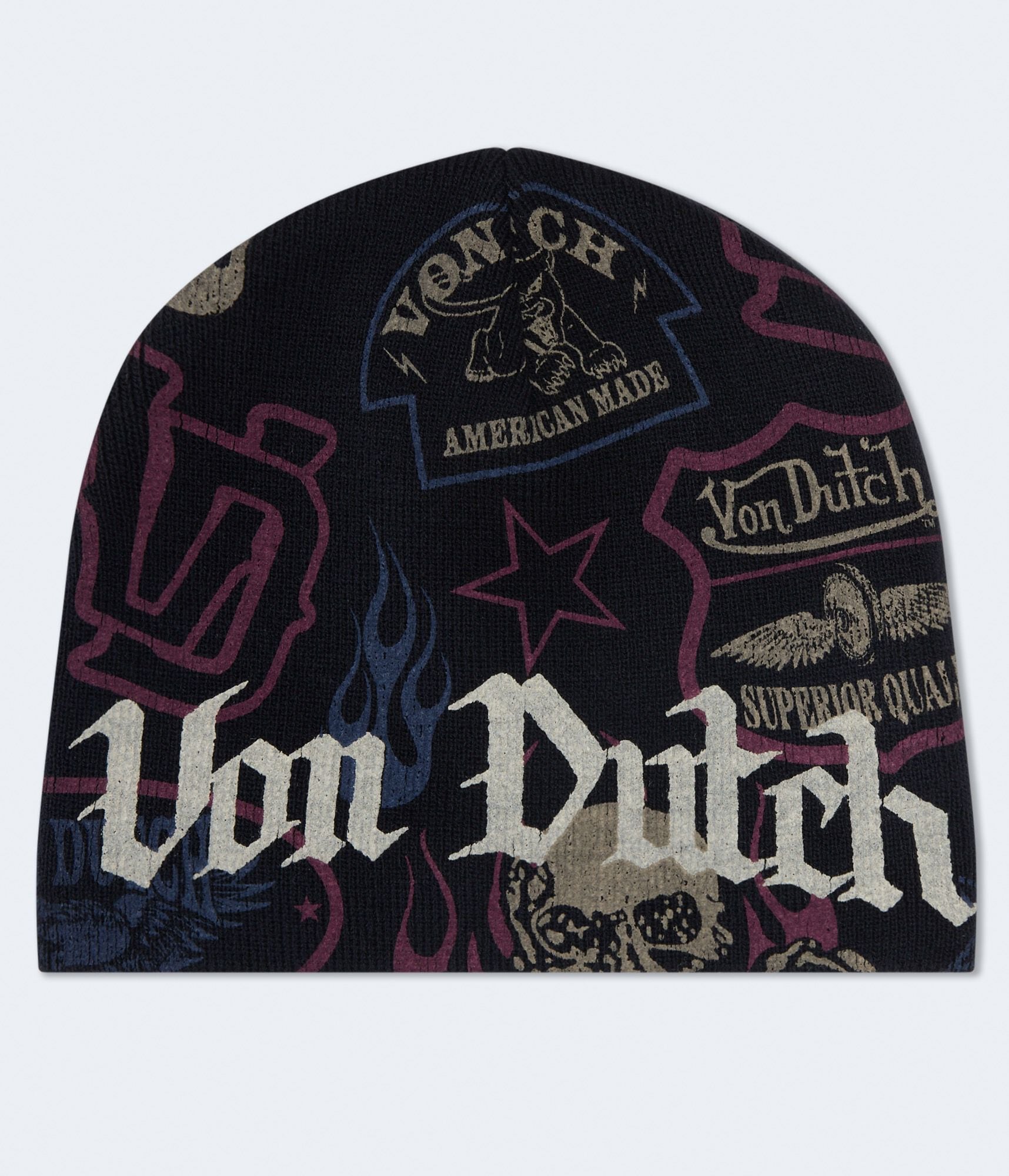 Von Dutch Graphic Beanie