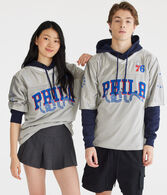 Philadelphia 76ers Layered Pullover Hoodie