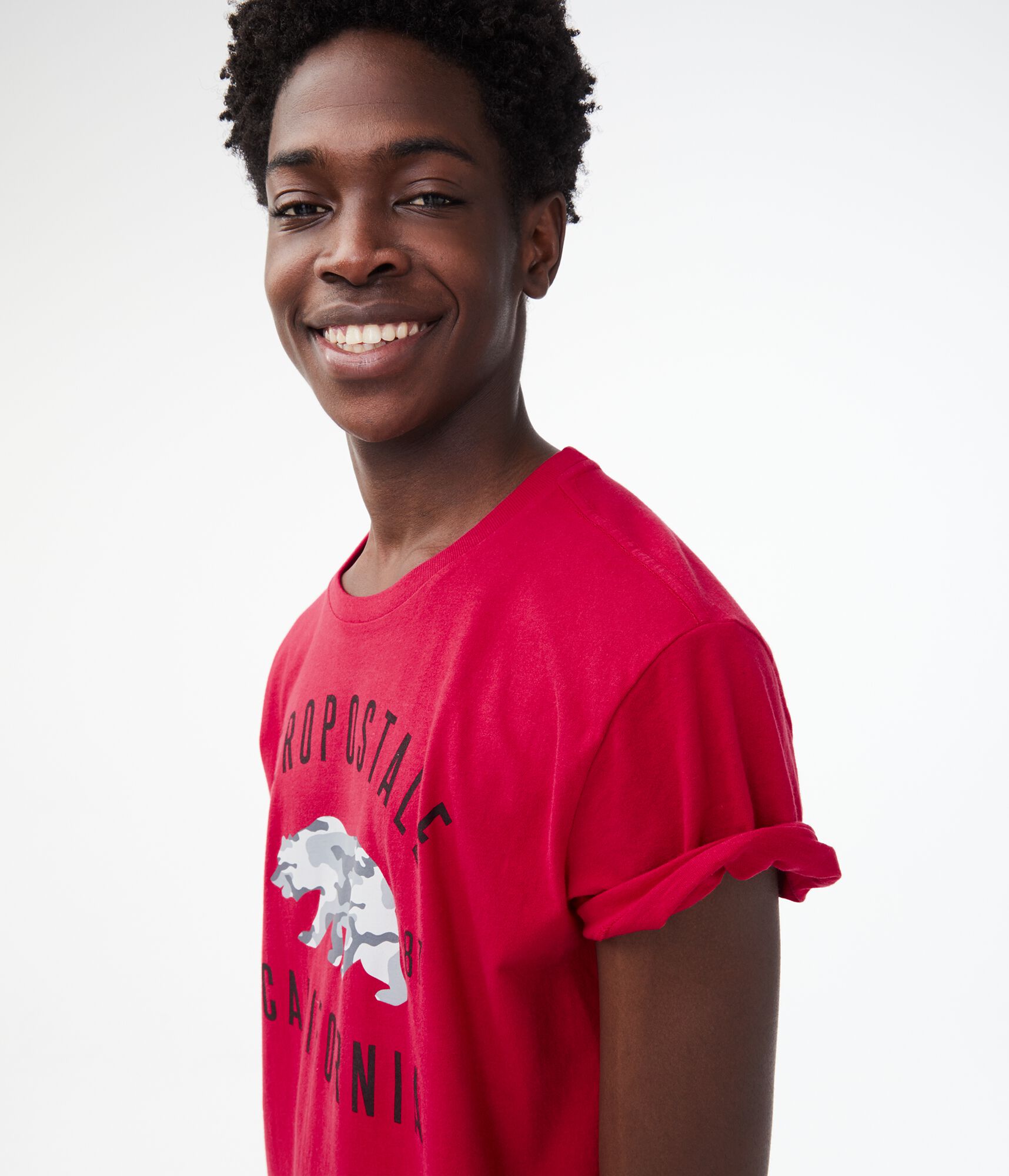 Aero Cali Camo Bear Graphic Tee