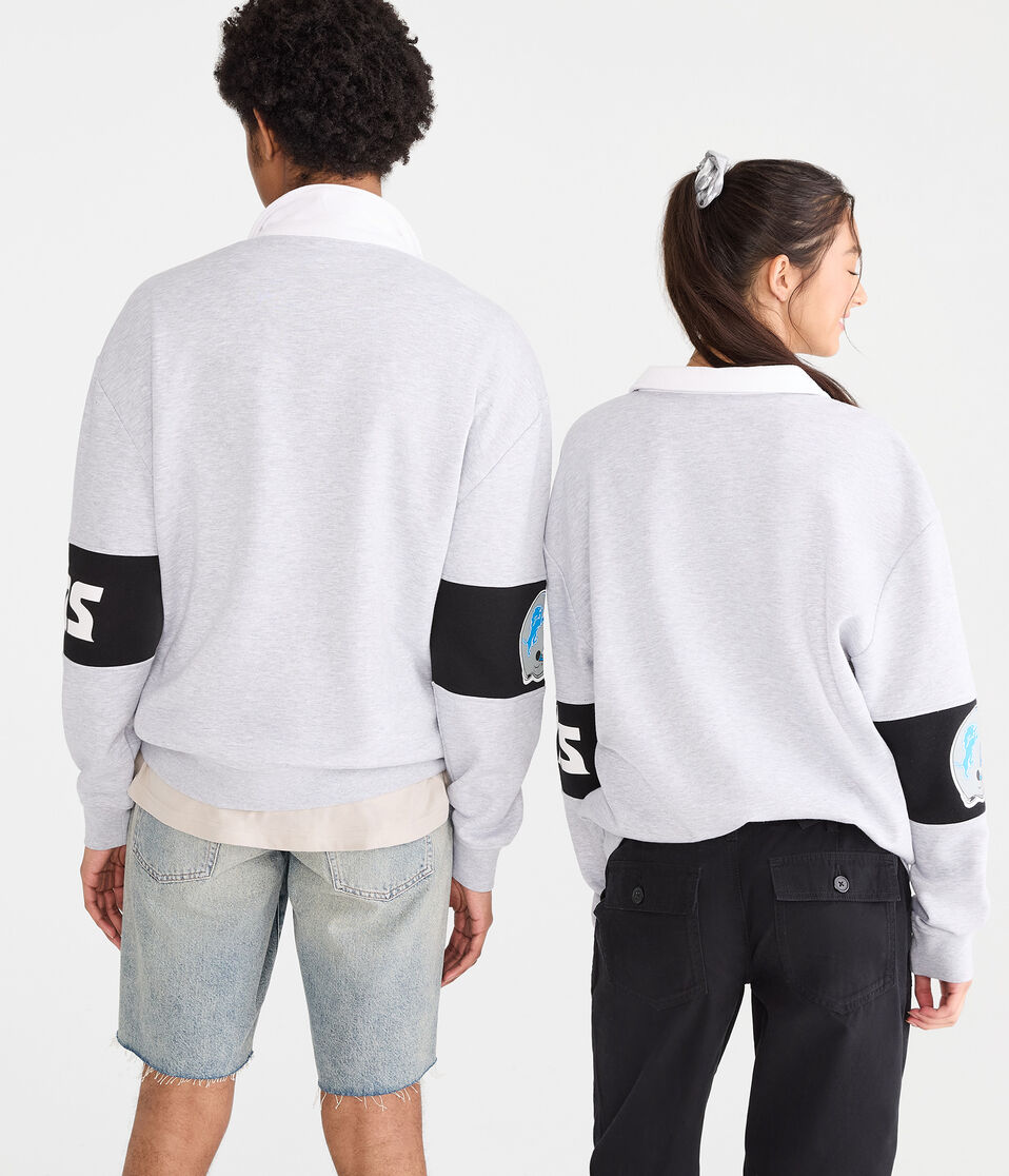 Detroit Lions Rugby Sweatshirt