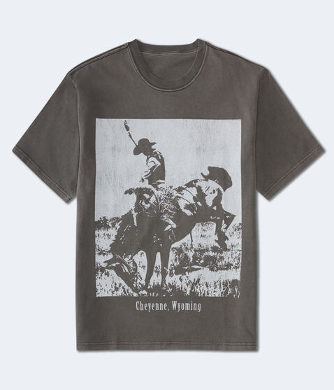 Wyoming Cowboy Graphic Tee Wyoming Cowboy Graphic Tee