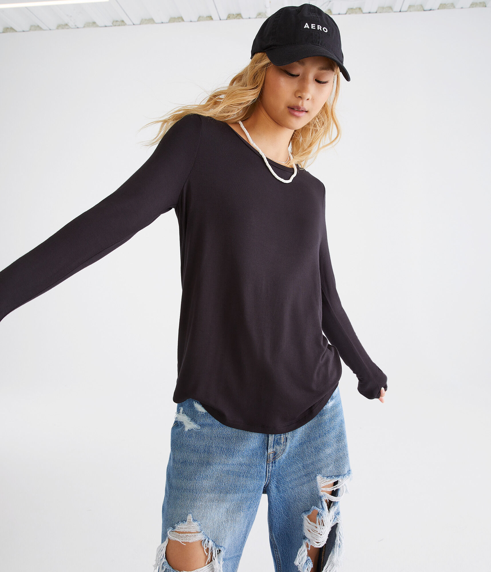 Long Sleeve Seriously Soft Crew Tee