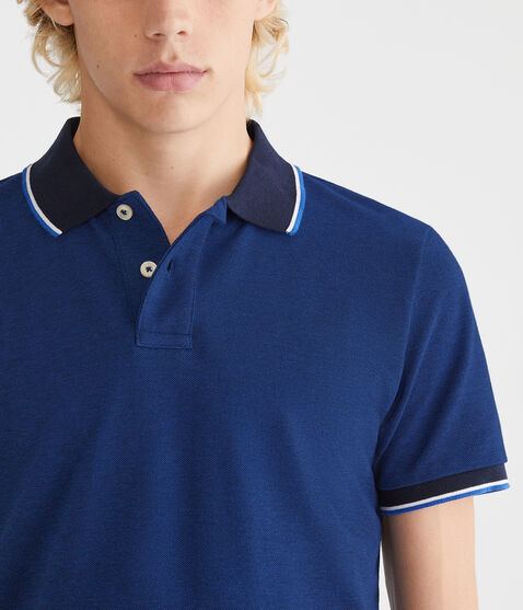 Contrast Tipped Piqué Polo Contrast Tipped Piqué Polo