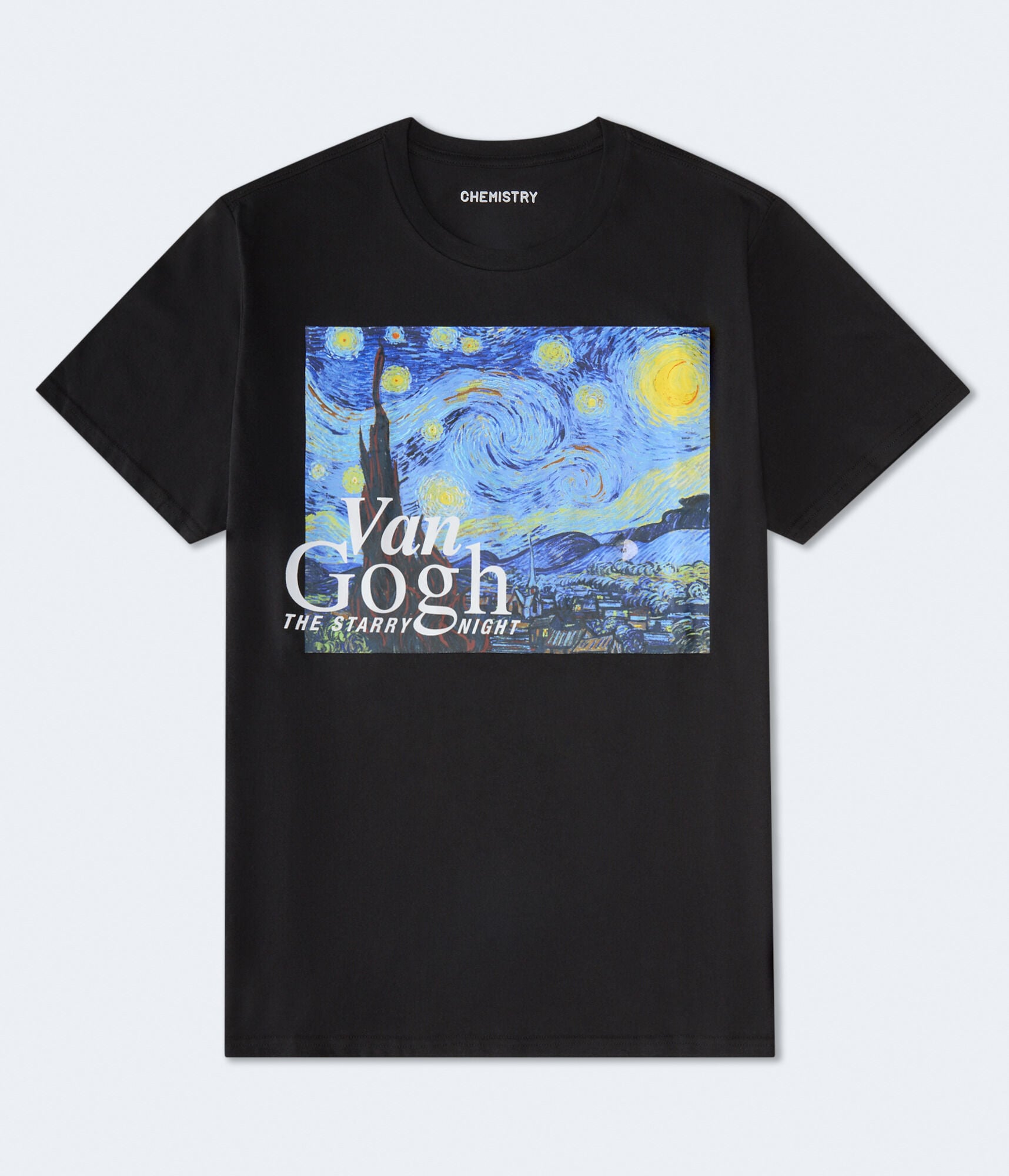 Van Gogh Starry Night Oversized Graphic Tee