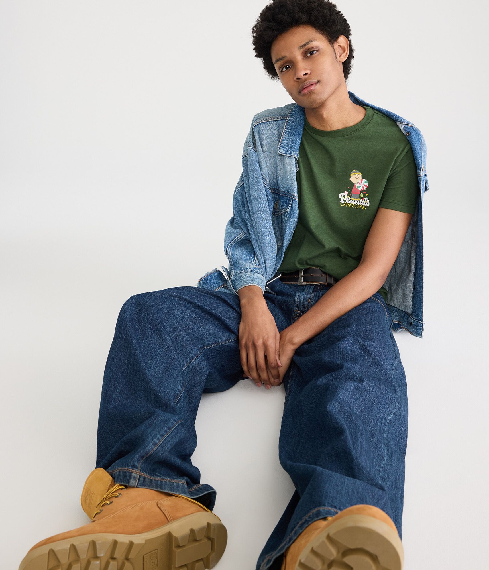 Peanuts Candy Land Relaxed Graphic Tee