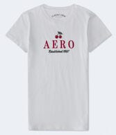 Aero Cherries Logo Graphic Tee