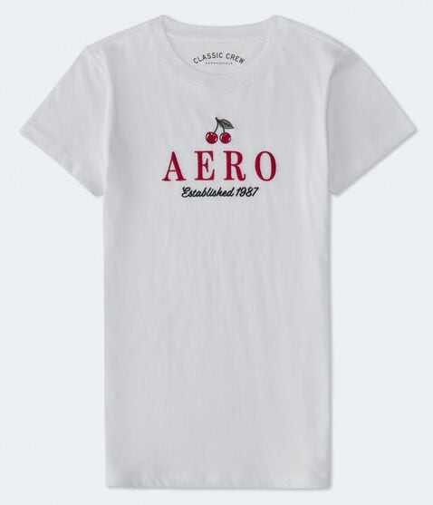 Aero Cherries Logo Graphic Tee Aero Cherries Logo Graphic Tee