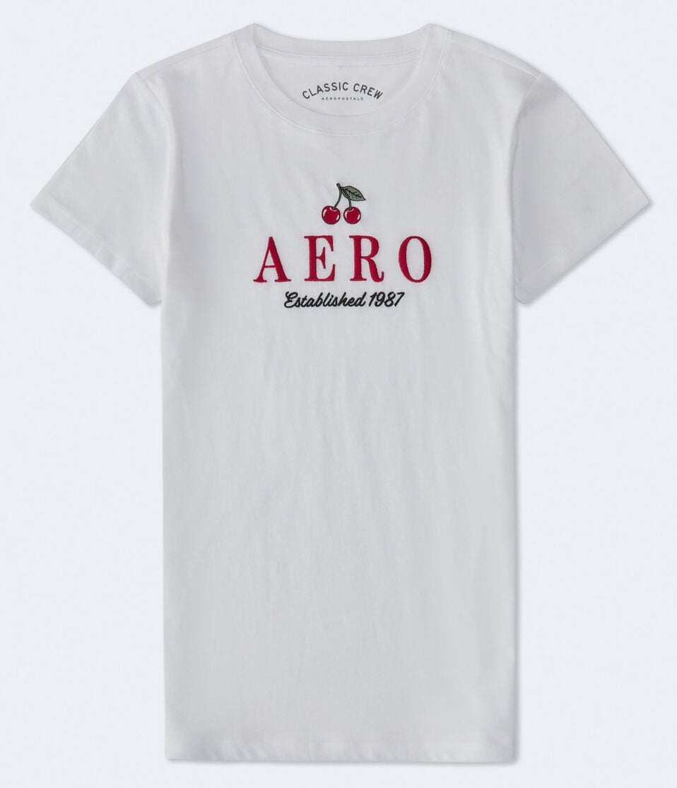 Aero Cherries Logo Graphic Tee