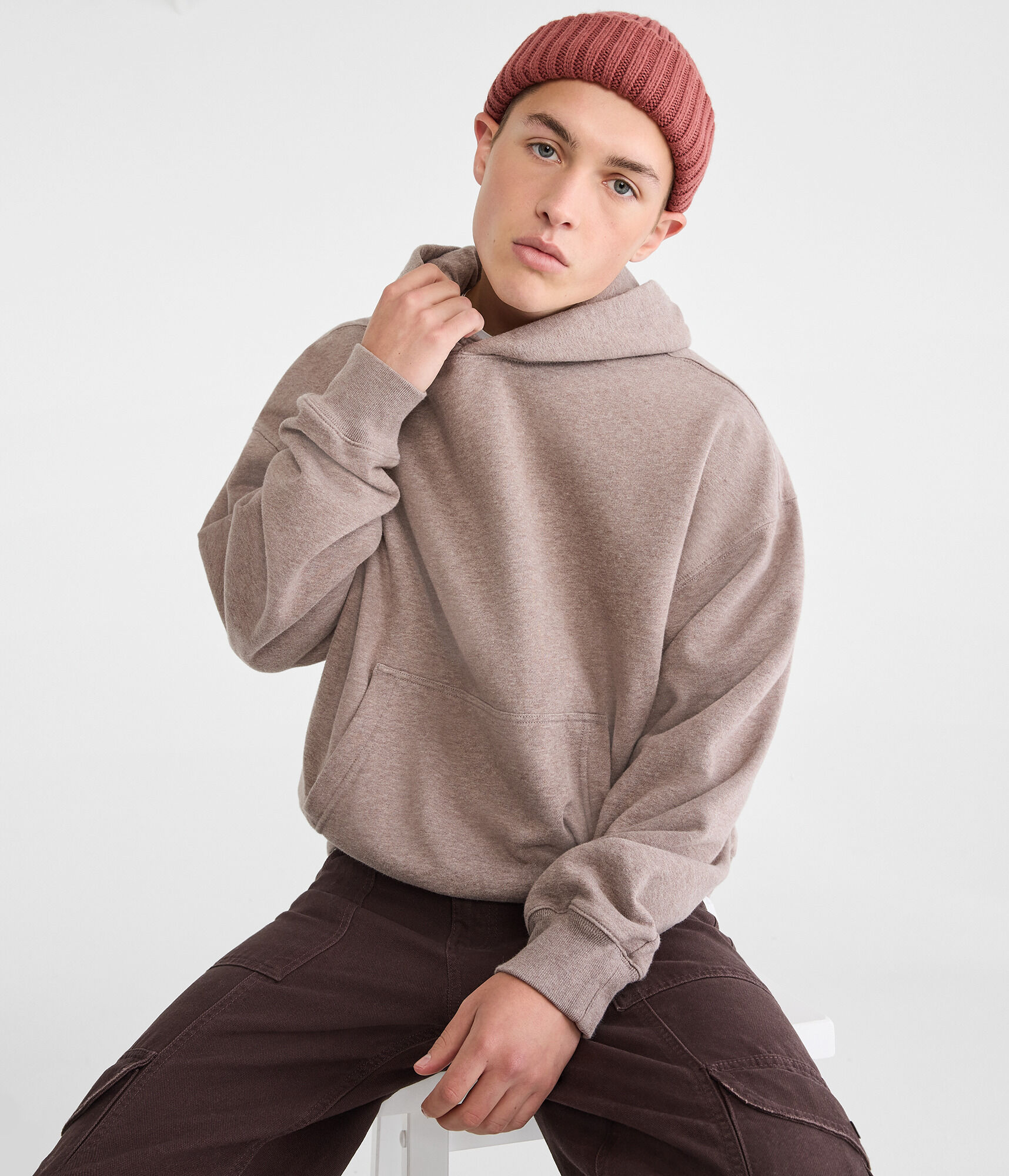 Cloud Soft Boxy Pullover Hoodie