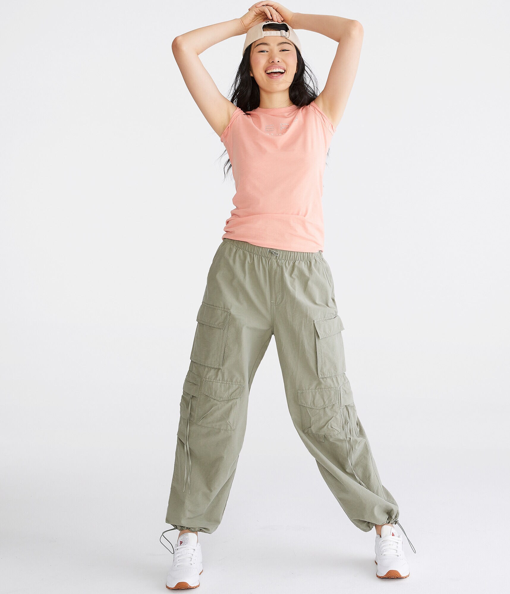 Baggy Cargo Parachute Pants