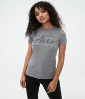 Aero East Coast Glitter Graphic Tee