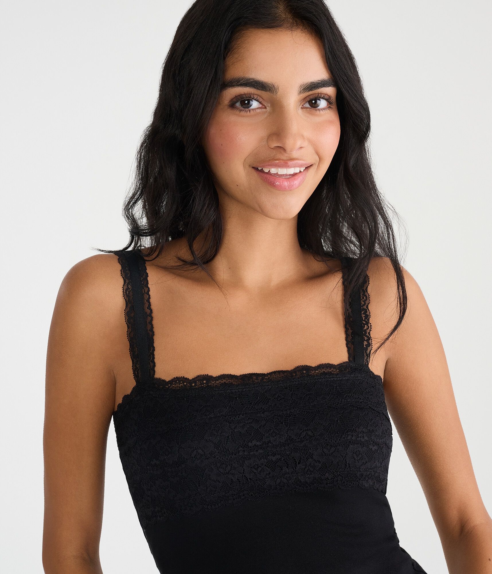 Lace Square-Neck Cami