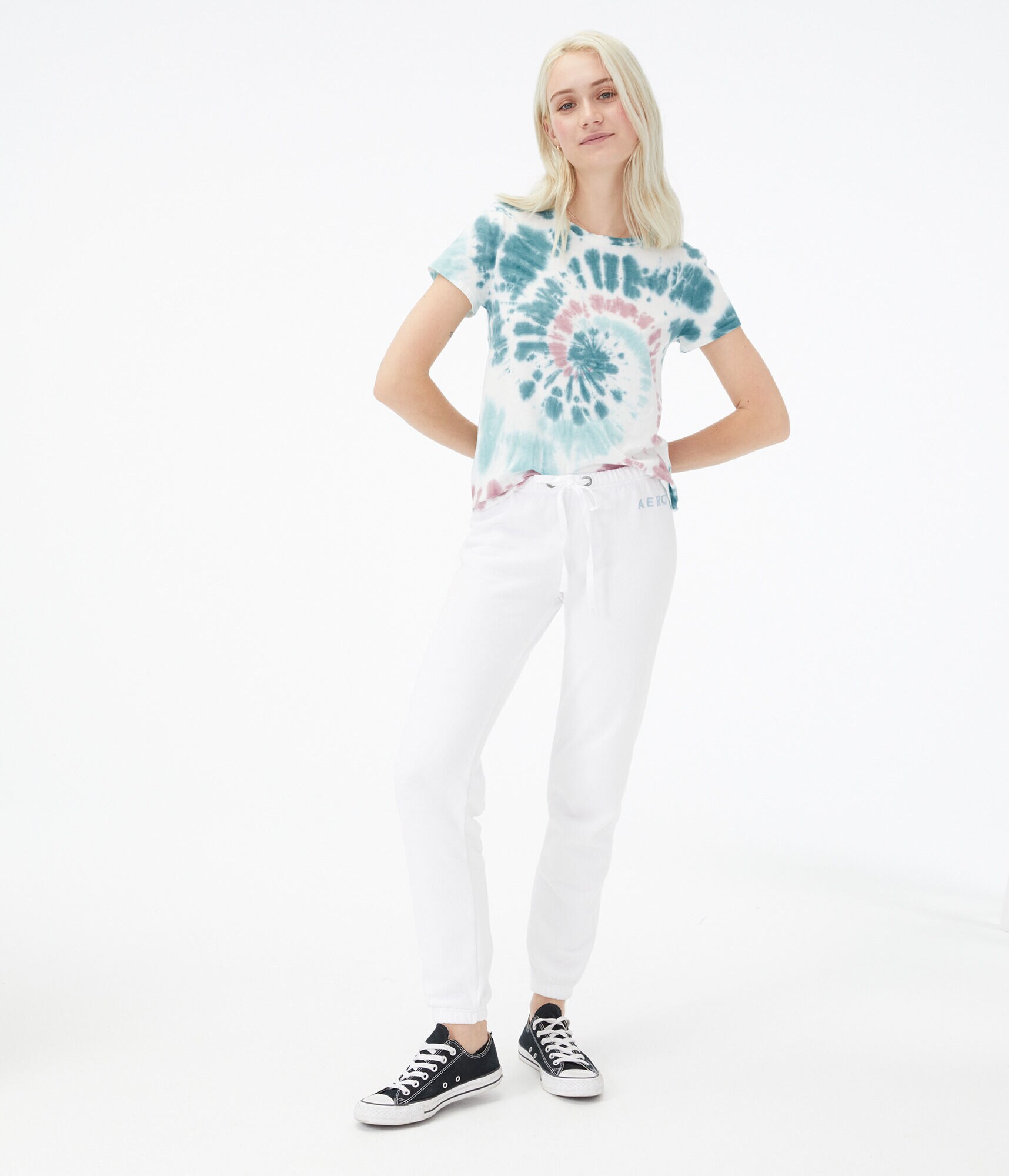 Aero Box Logo Cinched Sweatpants