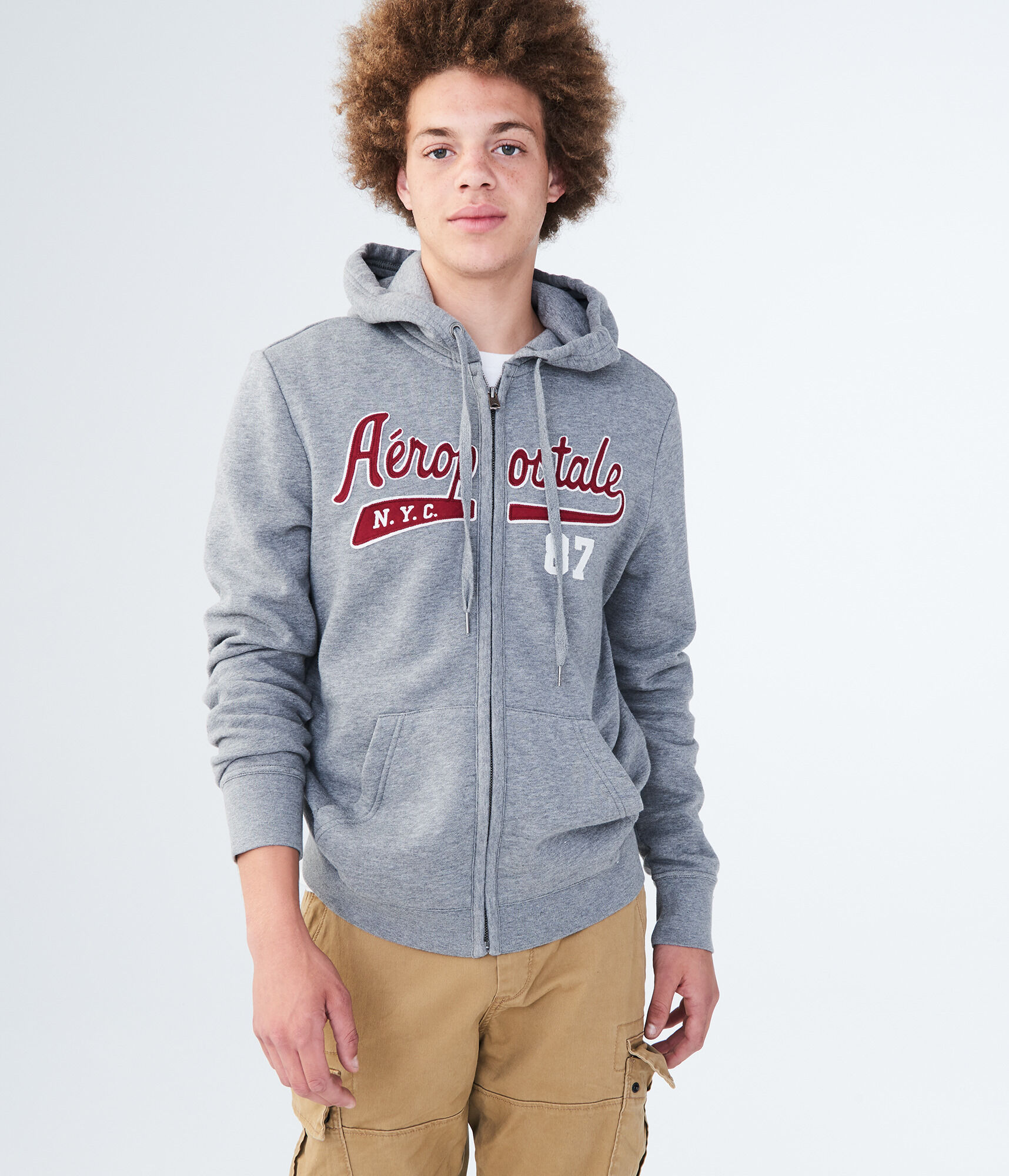 aeropostale grey hoodie