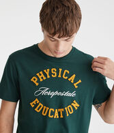 Aeropostale Physical Education Appliqué Graphic Tee