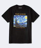 Van Gogh's Starry Night Oversized Graphic Tee