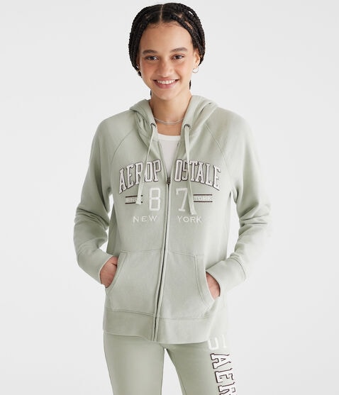 Aeropostale Since 87 Full-Zip Hoodie Aeropostale Since 87 Full-Zip Hoodie