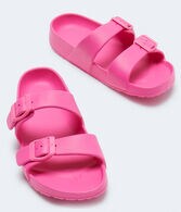Double-Strap Slide Sandal