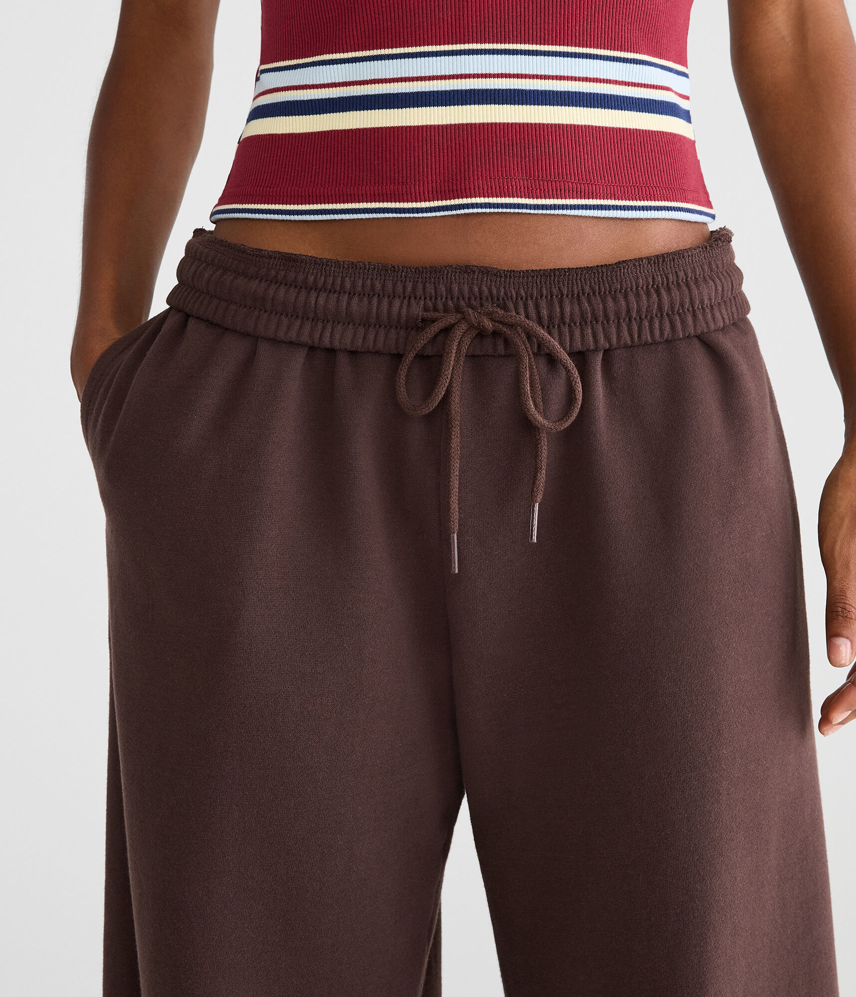 Cloud Soft Mid-Rise Wide Leg Sweatpants