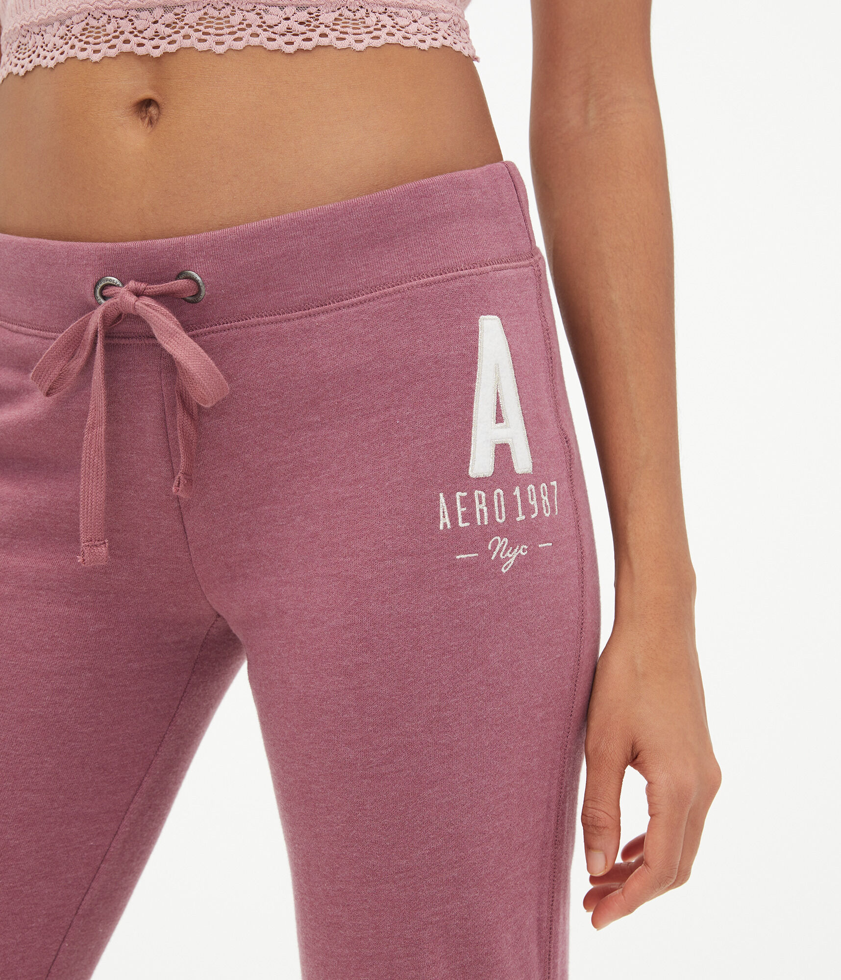 Aero 1987 Letter Jogger Sweatpants