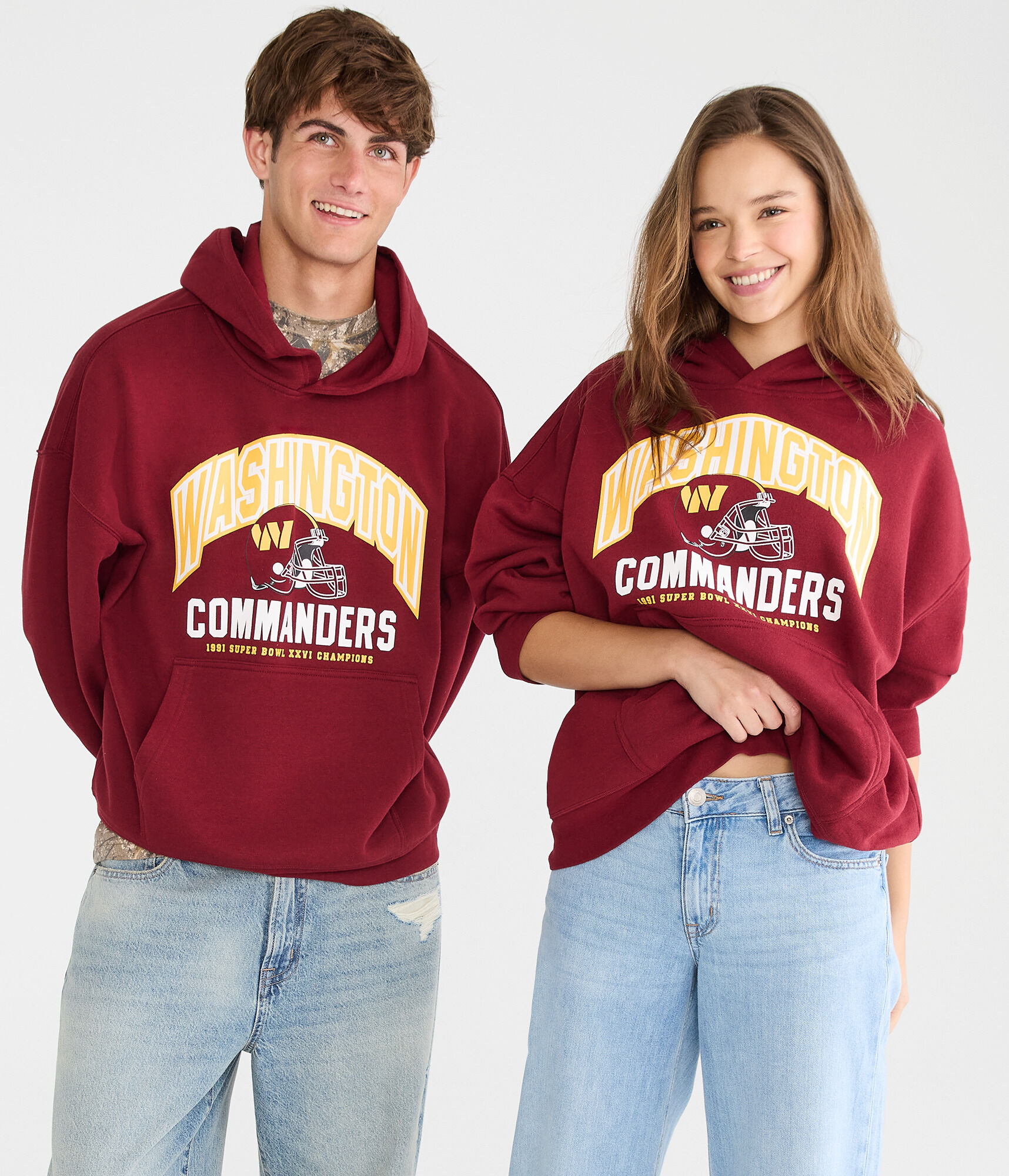 Washington Commanders 1991 Season Pullover Hoodie