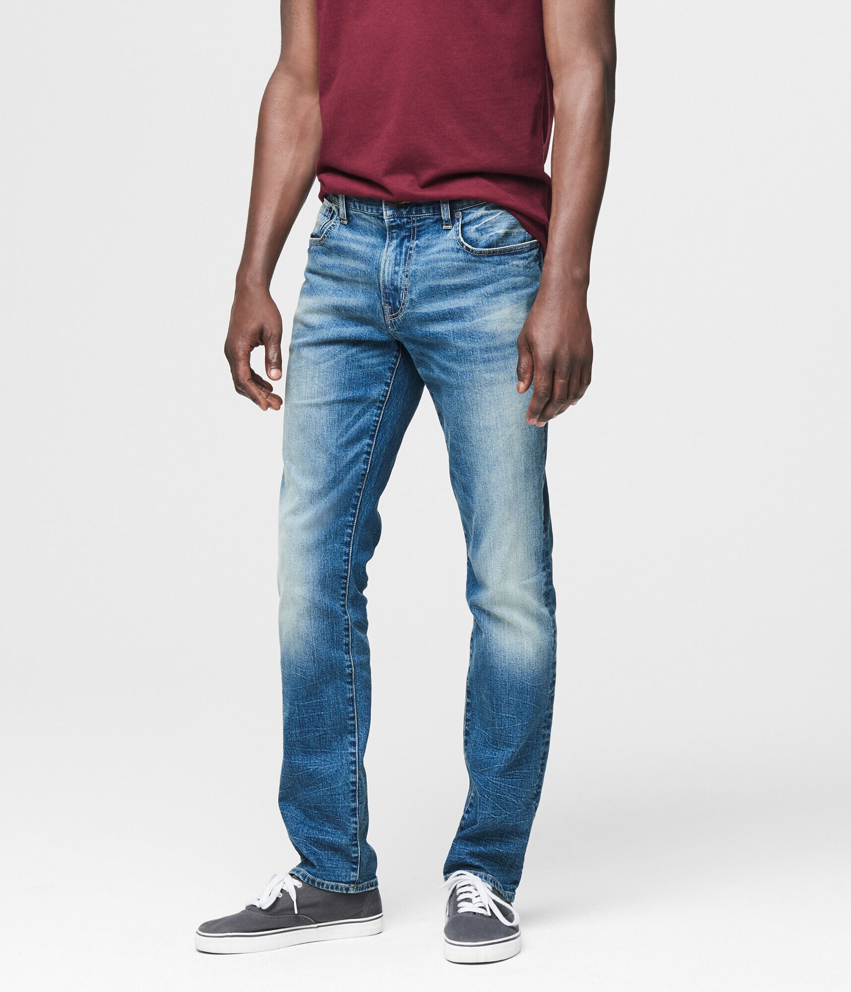 Skinny Vintage Dark Wash Reflex Jean