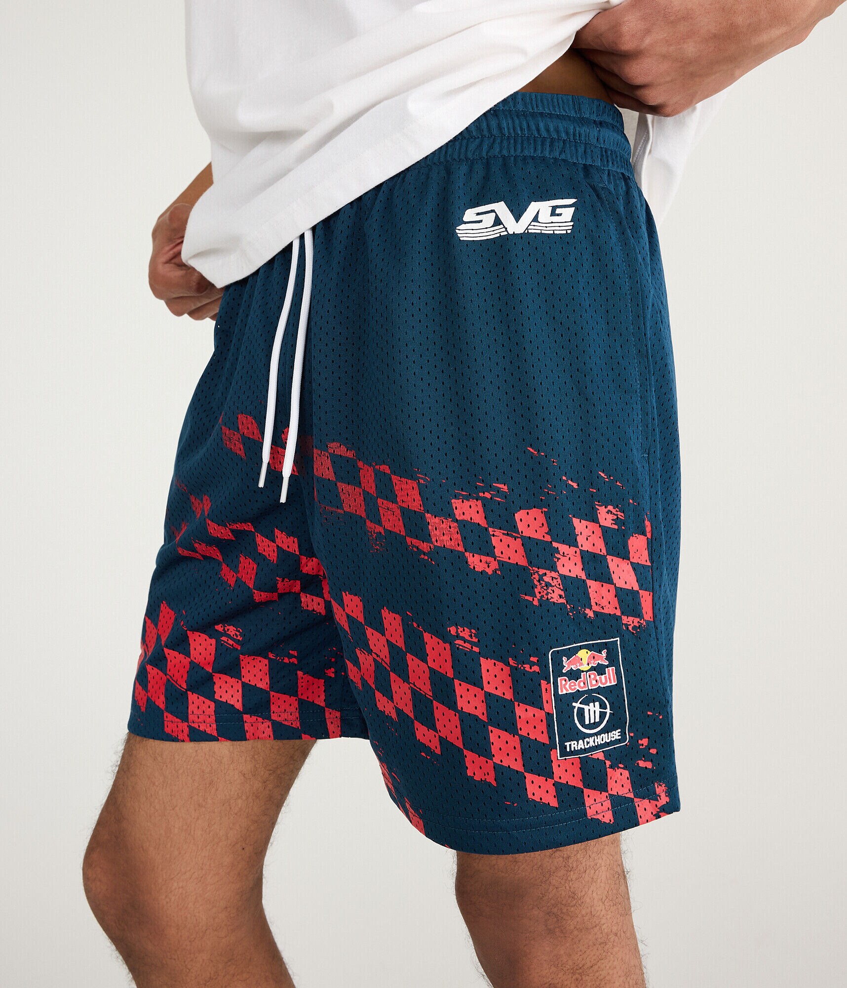 NASCAR Red Bull Trackhouse Mesh Shorts