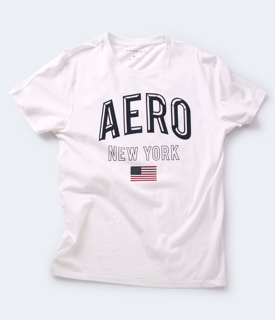 Aero New York Flag Graphic Tee