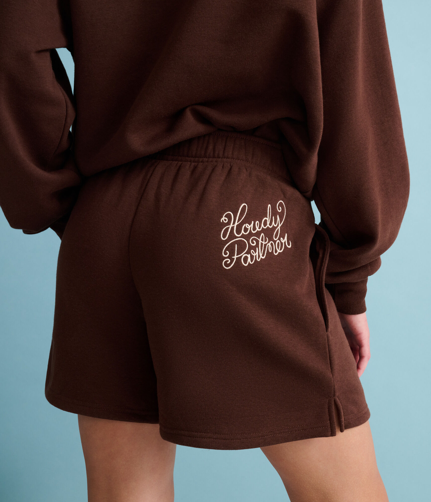 Peanuts® | Aéropostale Western Snoopy Howdy Partner Fleece Shorts
