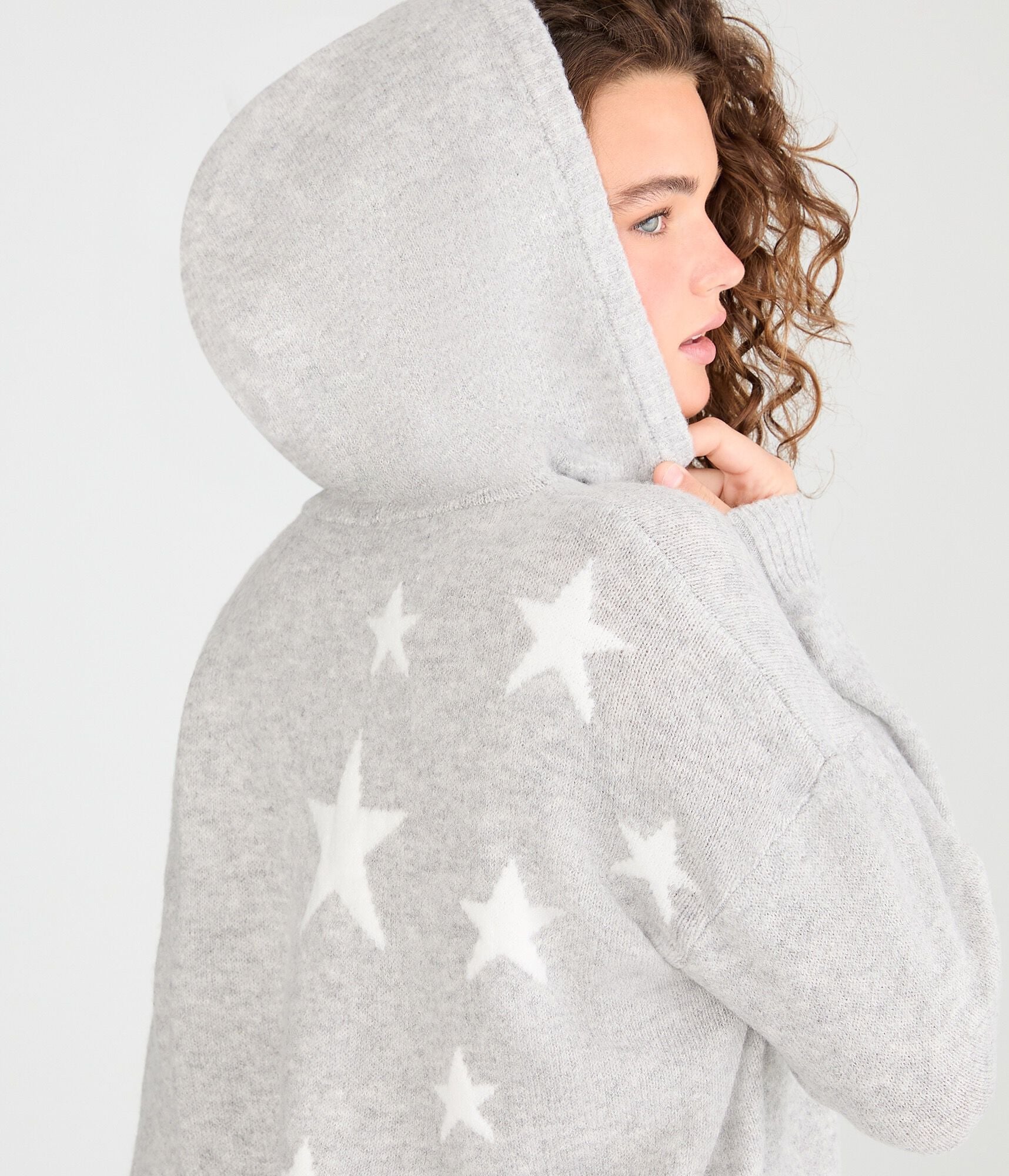 Stars Cozy Sweater Hoodie