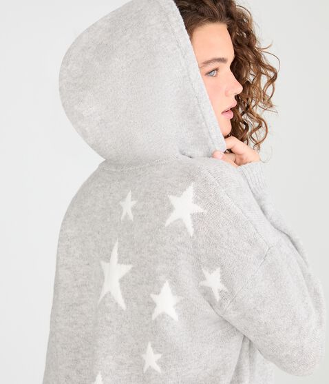 Stars Cozy Sweater Hoodie Stars Cozy Sweater Hoodie