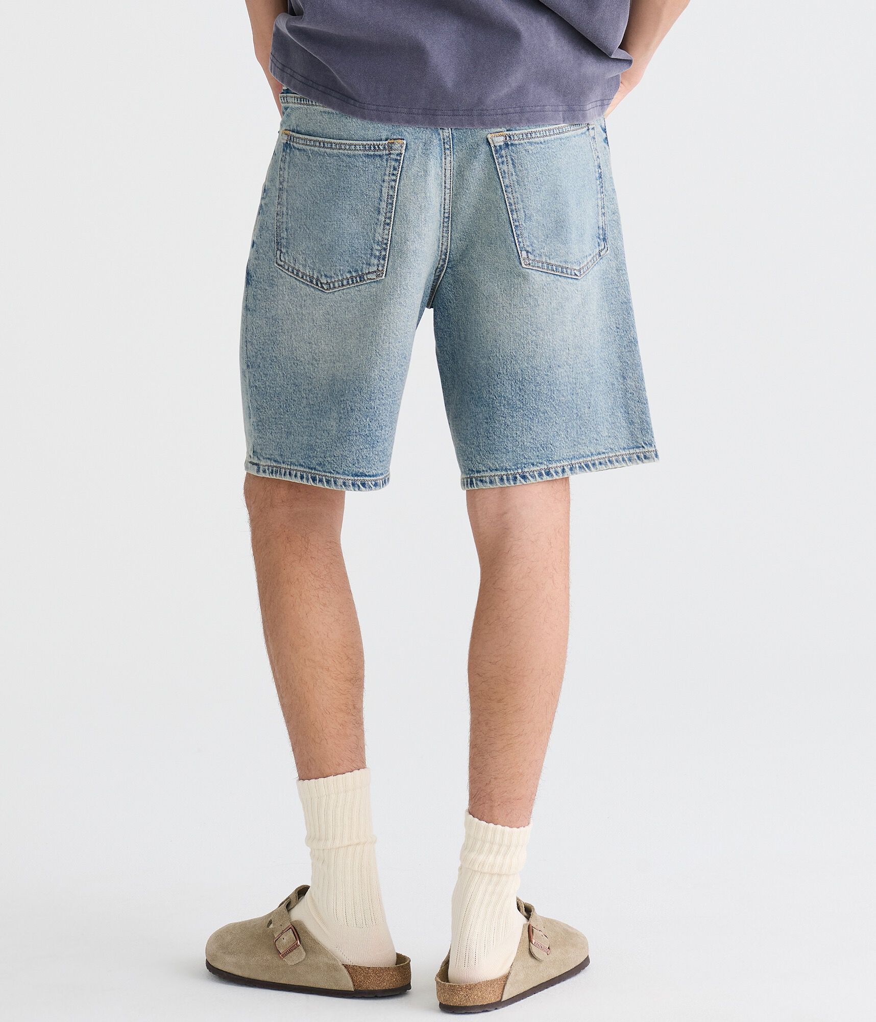 Baggy Denim Shorts 9"