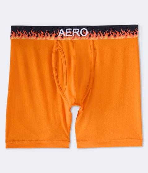 Flames Waistband 6" Knit Boxer Briefs Flames Waistband 6" Knit Boxer Briefs