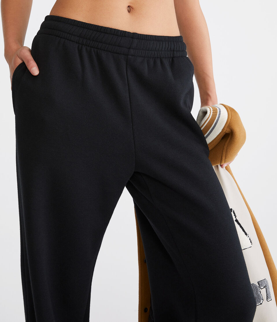 High-Rise Straight Leg Sweatpants