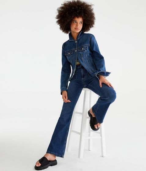 Flare High-Rise Metasoft Jean Flare High-Rise Metasoft Jean
