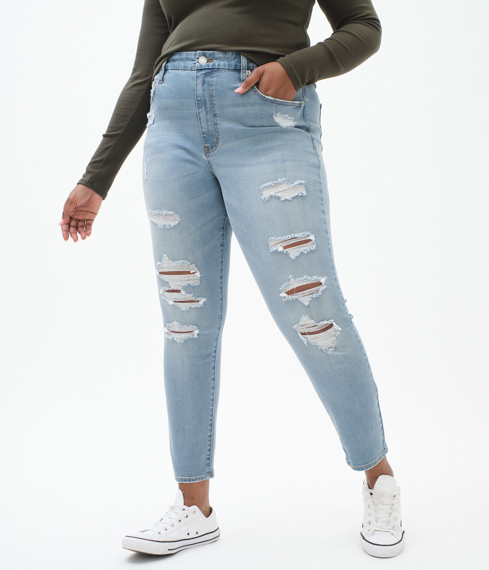Premium Seriously Stretchy High-Rise Curvy Jegging