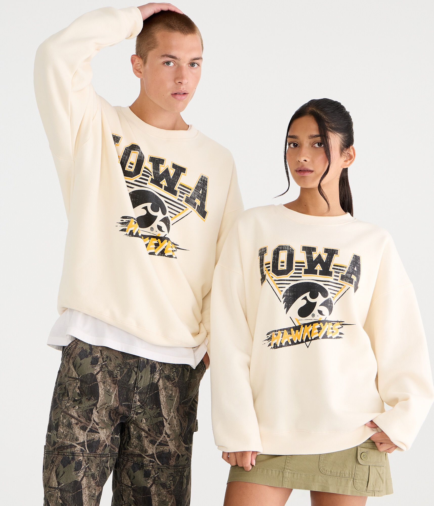 Iowa Hawkeyes Crew Sweatshirt