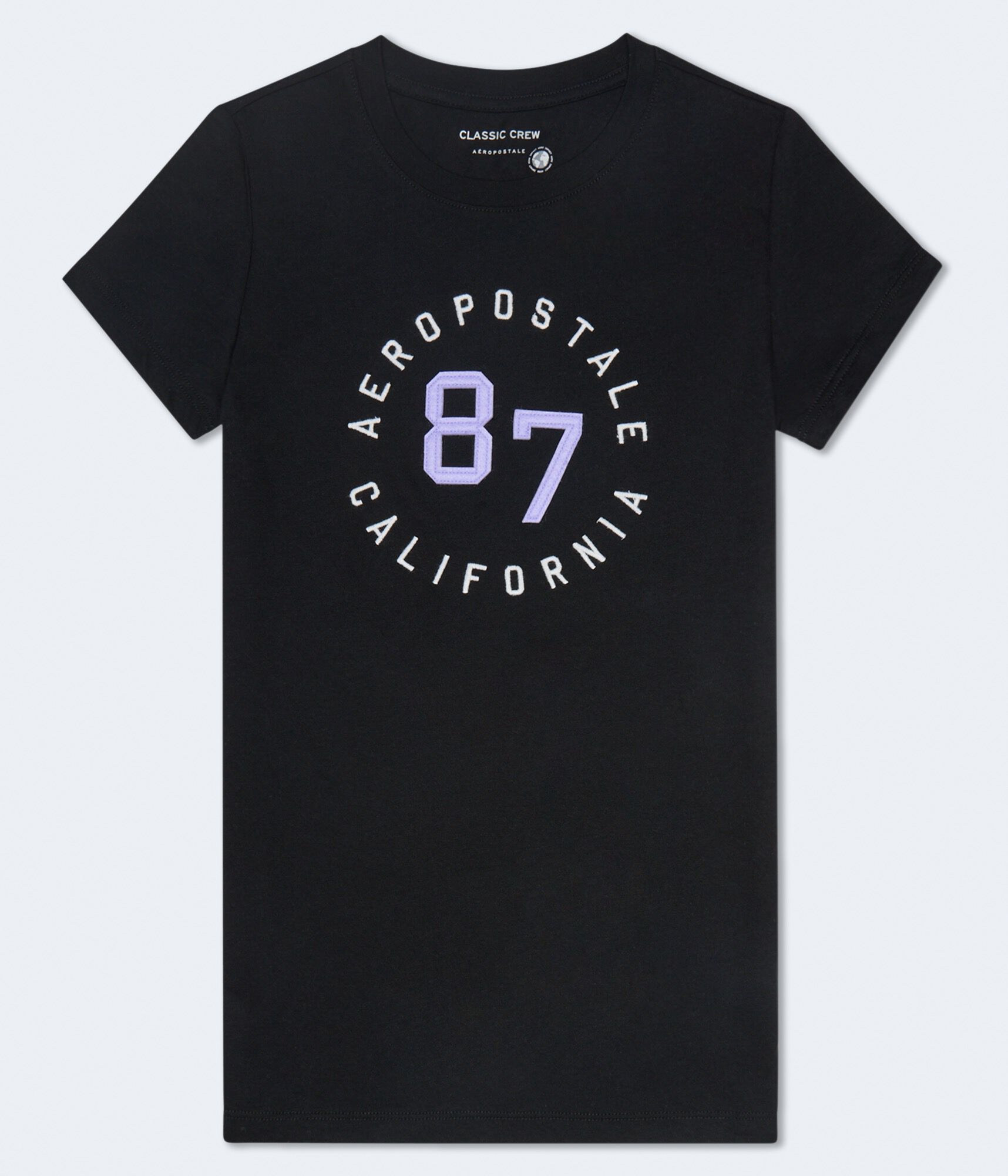Aeropostale 87 Appliqu&eacute; Graphic Tee