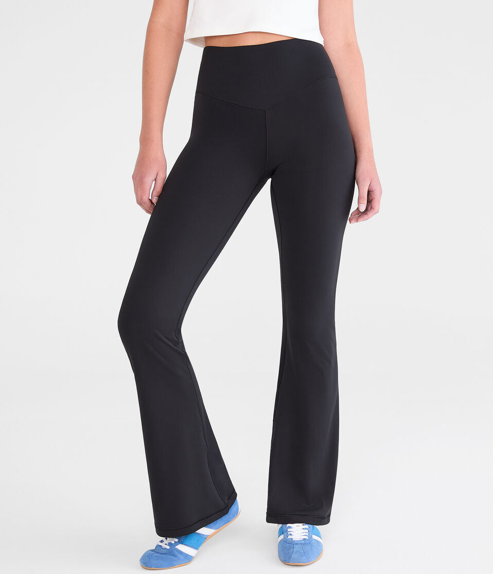 Buttery Soft High-Rise V-Front Flare Leggings